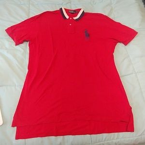 Red Ralph Lauren Polo 2XL